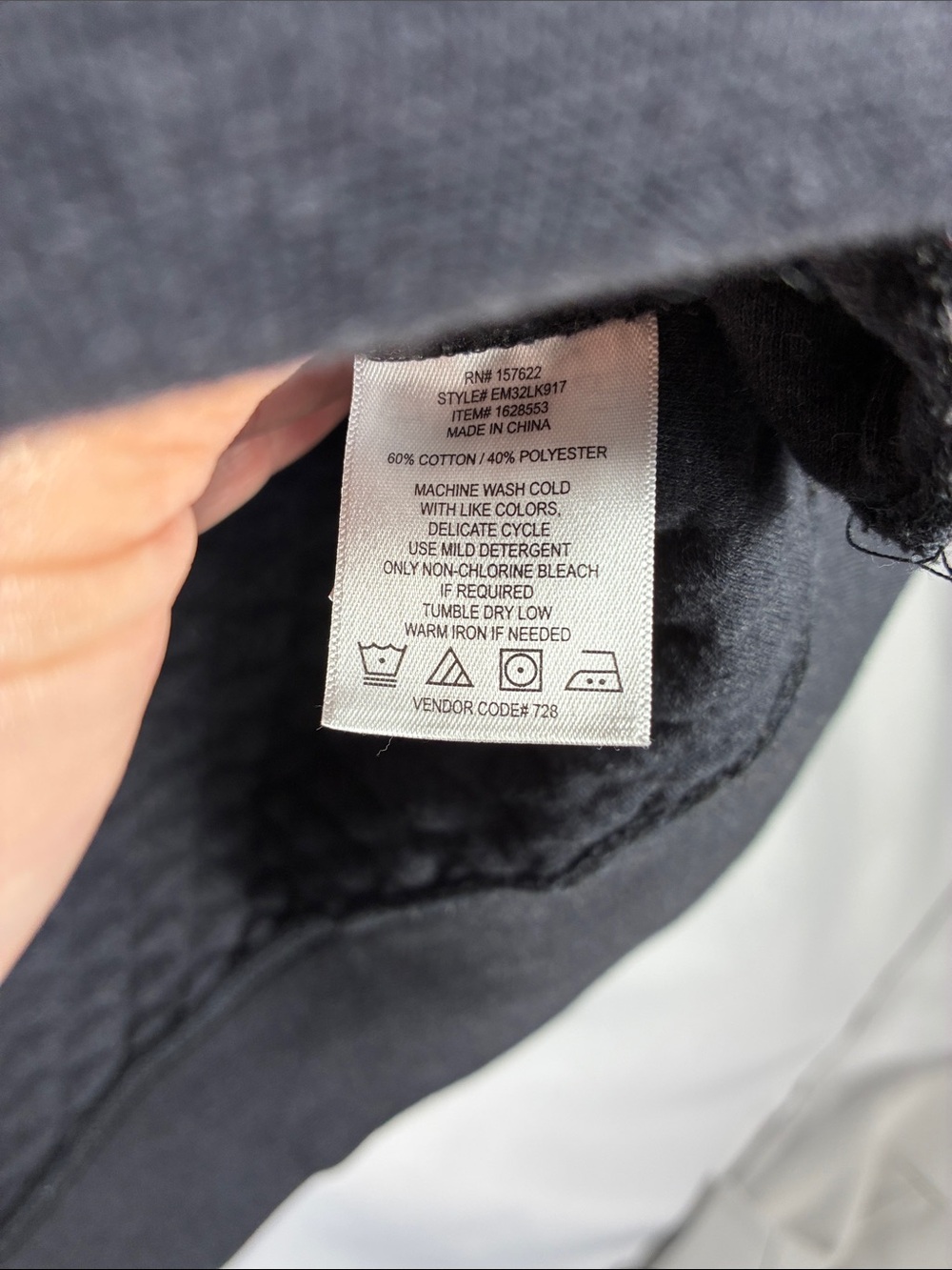 Eddie Bauer Men's Quilted Quarter-Snap Pullover Sweatshirt Mock Neck Gray XXL - Picture 3 of 5